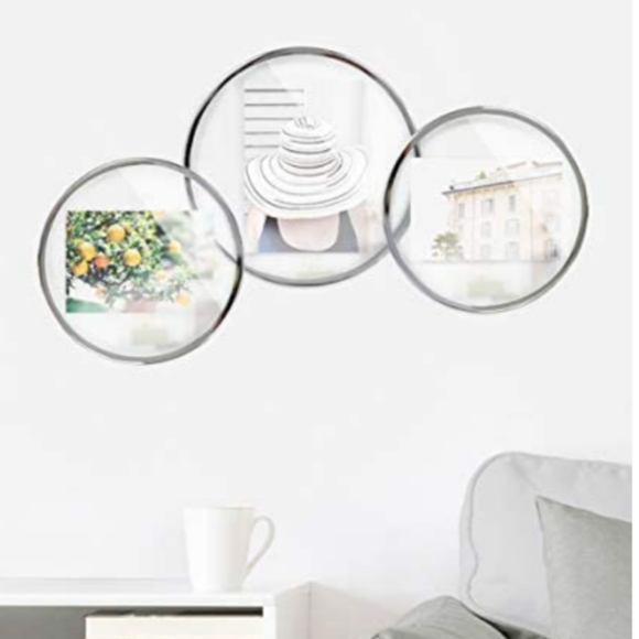 Umbra - Infinity - Floating Photo Display- Chrome - 4x6 In. - Picture 8 of 8